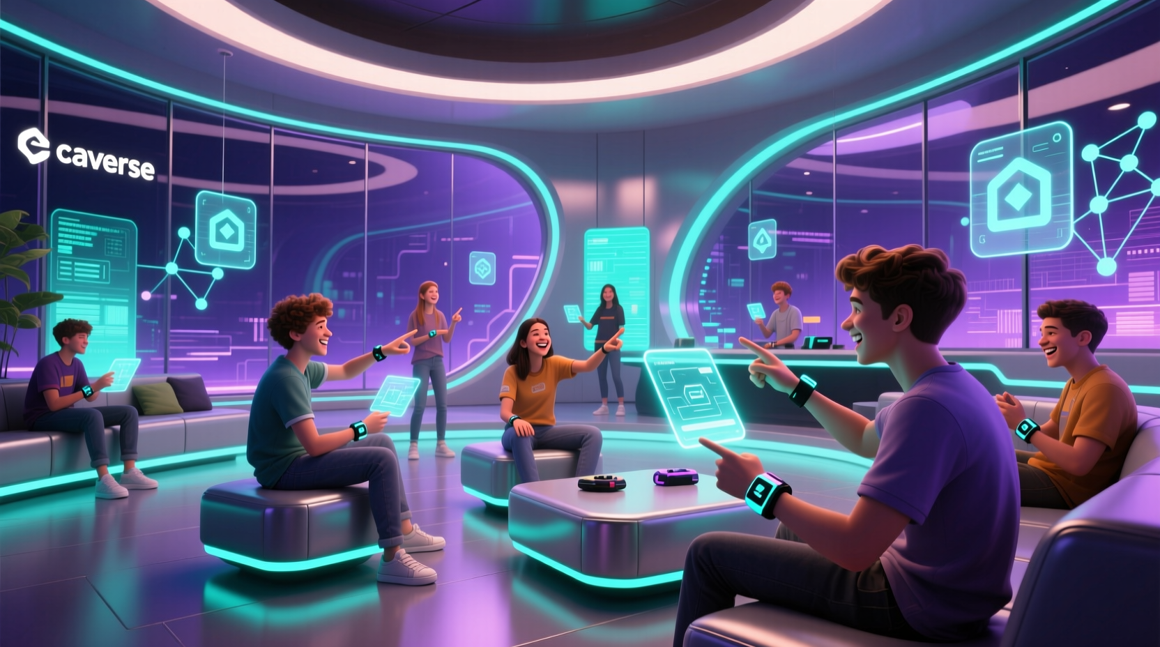 Modern architecture building